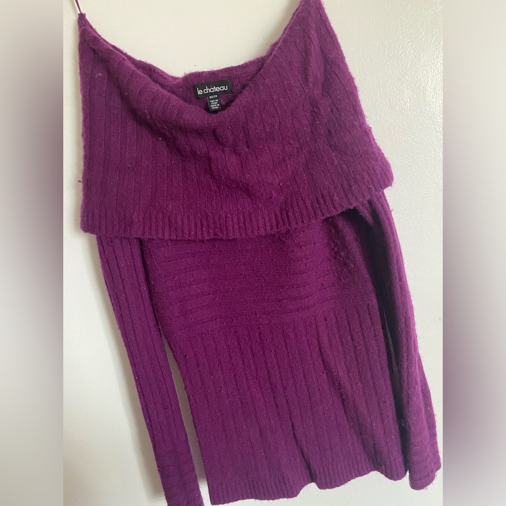 Le Chateau Off the shoulder sweater